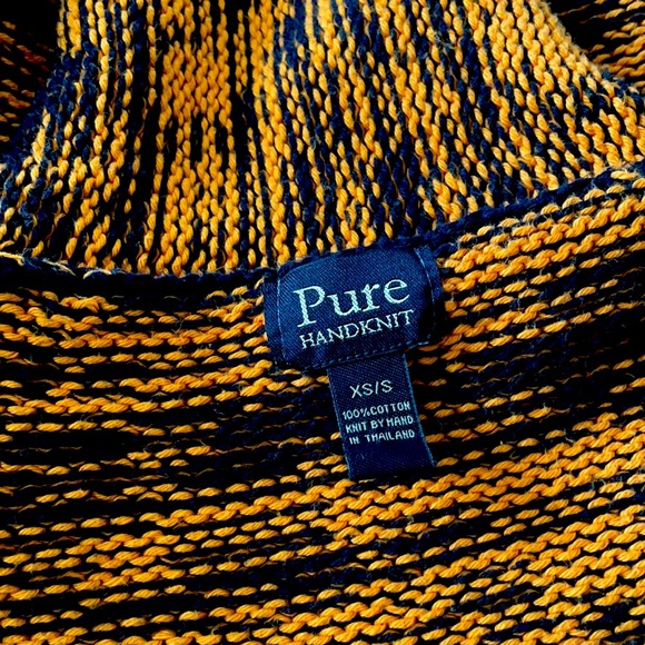 Pure Handknit Brand Cotton Sweater - Picture 2 of 6